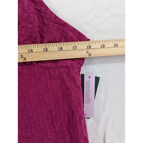 Bodycon Dress Mini Sleeveless Wild Fable Purple XL Sundress Summer Cutout Woven - Picture 6 of 10